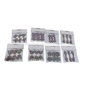 6PCS Easter Wooden Clip